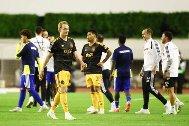SPLIT, 15 10-2026, Poljud Stadium , season 2026 2027 , UEFA Conference League Football . Match between Hajduk Split and Ajax 2-1. Picture shows Julian Brandt dejected after the match Hajduk Split - Ajax  x208453100x Copyright: