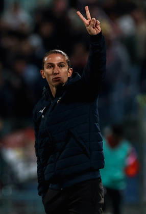 CSKA vs AS Monaco - UEFA Conference League SOFIA, BULGARIA-OCTOBER 15: Filipe Luis Head Coach of AS Monaco reacts during the UEFA Conference League - League Phase, Matchday 1 between teams of CSKA and AS Monaco at Vasil Levski National Stadium in Sofia, Bulgaria, 15 October 2026. Borislav Troshev Anadolu Sofia Bulgaria. Editorial use only. Please get in touch for any other usage.  Copyright: x2026xAnadoluxBorislavxTroshevx