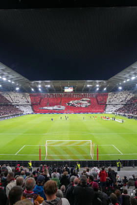 Wappen, Logo, Medien, Übertragung, Kamera, Live Stream , Deutschland, Fussball, UEFA Conference League, 1. Spieltag, Ligaphase , 2026 2027, SC Freiburg vs. FK Jablonec, 15.10.2026, Europa-Park Stadion, Freiburg Freiburg Europa-Park Stadion Baden-Württemberg Deutschland Copyright: xArnexAmbergx