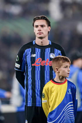 BERGAMO, ITALY - OCTOBER 15: Nicola Zalewski of Atalanta BC during the UEFA Conference League 2026 27 league phase football match between Atalanta BC and Pafos FC at Stadio di Bergamo on October 15, 2026 in Bergamo, Italy Copyright: xLucaxTaddeox