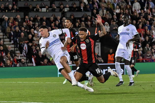 Bournemouth v SK Sturm Graz UEFA Europa League Marcus Tavernier of Bournemouth is challenged by Arjan Malic of Sturm Graz during the UEFA Europa League match at the Vitality Stadium, Bournemouth 15 10 2026 UK Newspapers OUT Copyright: xJeremyxLandeyx FIL-24069-0036