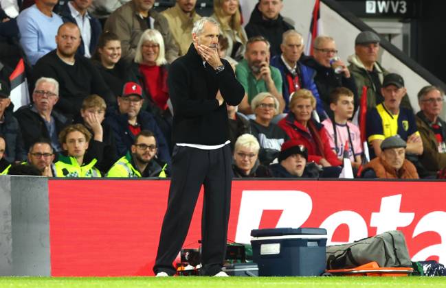 AFC Bournemouth manager Marco Rose shows a look of dejection Bournemouth v Sturm Graz, UEFA Europa League, Football, Vitality Stadium, Bournemouth, UK - 15 Oct 2026Bournemouth Vitality Stadium United Kingdom  Copyright: xKieranxMcManus Shutterstockx 17218449o