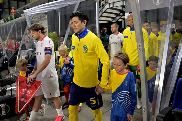 Sint-Truidense VV v Iberia Tbilisi - UEFA Conference League SINT-TRUIDEN, BELGIUM - OCTOBER 15 : players during the UEFA Conference League 2026 27 first qualifying round between Sint-Truidense VV and Iberia Tbilisi on October 15, 2026 in Sint-Truiden, Belgium, 15 10 2026 Sint-Truiden Belgium  Copyright: xPoox