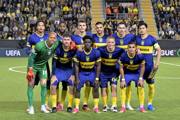 Sint-Truidense VV v Iberia Tbilisi - UEFA Conference League SINT-TRUIDEN, BELGIUM - OCTOBER 15 : players of STVV during the UEFA Conference League 2026 27 first qualifying round between Sint-Truidense VV and Iberia Tbilisi on October 15, 2026 in Sint-Truiden, Belgium, 15 10 2026 Sint-Truiden Belgium  Copyright: xPoox