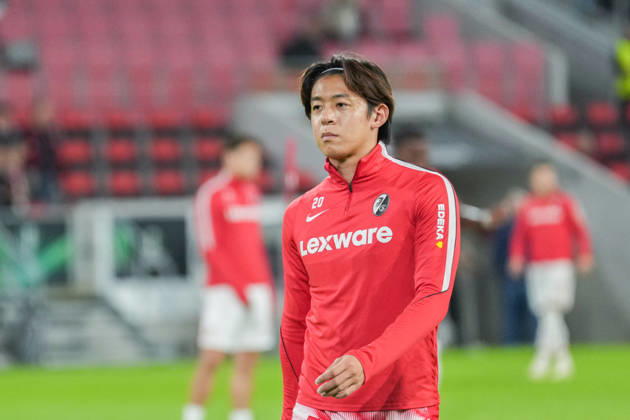 UEFA Conference-League: SC Freiburg vs FK Jablonec, 15.10.2026 Rihito Yamamoto (SC Freiburg, 20) UEFA Conference-League: SC Freiburg vs FK Jablonec, Europa-Park-Stadion, 15.10.2026 Copyright: xBEAUTIFULxSPORTS Boscox