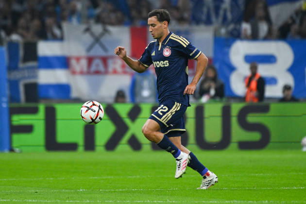 FOOTBALL : Olympique de Marseille VS Olympiakos - UEFA Europa League - 15 10 2026 Santiago Hezze (Olympiakos) - UEFA Europa League match between Olympique de Marseille and Olympiakos on October 15, 2026 at the CEPAC Velodrome Stadium in Marseille. MarseilleFrance  Copyright: xWilliamxCannarellax