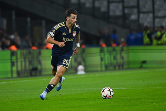 FOOTBALL : Olympique de Marseille VS Olympiakos - UEFA Europa League - 15 10 2026 Jota Silva (Olympiakos) - UEFA Europa League match between Olympique de Marseille and Olympiakos on October 15, 2026 at the CEPAC Velodrome Stadium in Marseille. MarseilleFrance  Copyright: xWilliamxCannarellax