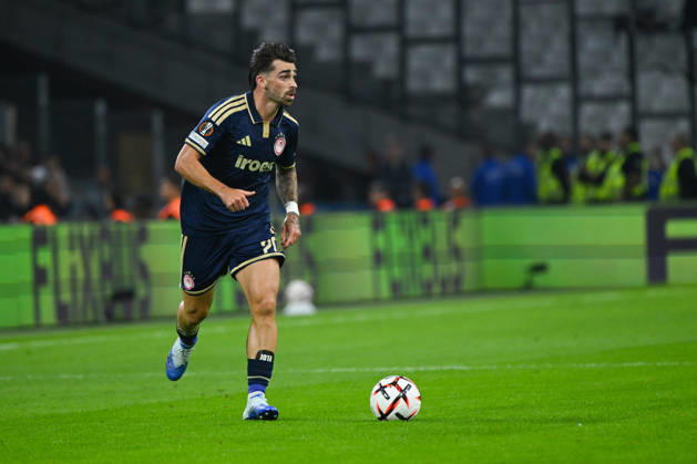 FOOTBALL : Olympique de Marseille VS Olympiakos - UEFA Europa League - 15 10 2026 Jota Silva (Olympiakos) - UEFA Europa League match between Olympique de Marseille and Olympiakos on October 15, 2026 at the CEPAC Velodrome Stadium in Marseille. MarseilleFrance  Copyright: xWilliamxCannarellax