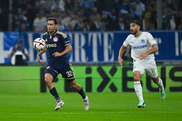 FOOTBALL : Olympique de Marseille VS Olympiakos - UEFA Europa League - 15 10 2026 Santiago Hezze (Olympiakos) - UEFA Europa League match between Olympique de Marseille and Olympiakos on October 15, 2026 at the CEPAC Velodrome Stadium in Marseille. MarseilleFrance  Copyright: xWilliamxCannarellax