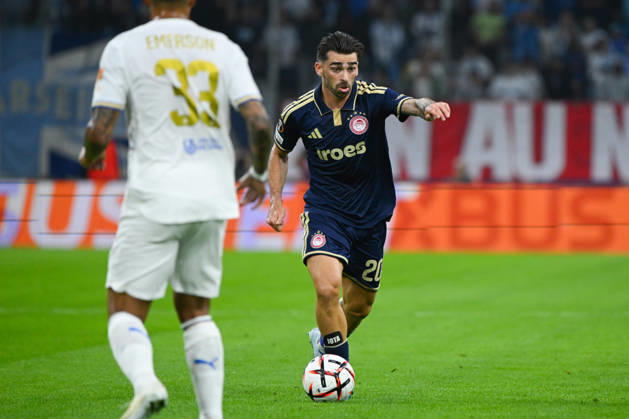 FOOTBALL : Olympique de Marseille VS Olympiakos - UEFA Europa League - 15 10 2026 Jota Silva (Olympiakos) - UEFA Europa League match between Olympique de Marseille and Olympiakos on October 15, 2026 at the CEPAC Velodrome Stadium in Marseille. MarseilleFrance  Copyright: xWilliamxCannarellax