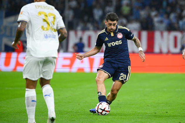 FOOTBALL : Olympique de Marseille VS Olympiakos - UEFA Europa League - 15 10 2026 Jota Silva (Olympiakos) - UEFA Europa League match between Olympique de Marseille and Olympiakos on October 15, 2026 at the CEPAC Velodrome Stadium in Marseille. MarseilleFrance  Copyright: xWilliamxCannarellax