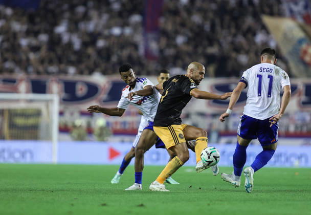 UEFA Conference League HNK Hajduk Split v AFC Ajax SPLIT, CROATIA - OCTOBER 15: Sofyan Amrabat of Ajax in action during the UEFA Conference League 2026 27 League Phase MD1 match between HNK Hajduk Split and AFC Ajax at Stadion Poljud on October 15, 2026 in Split, Croatia.  IvanaxIvanovic PIXSELL