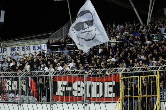 UEFA Conference League HNK Hajduk Split v AFC Ajax SPLIT, CROATIA - OCTOBER 15: Ajax suppoerers reacts after the UEFA Conference League 2026 27 League Phase MD1 match between HNK Hajduk Split and AFC Ajax at Stadion Poljud on October 15, 2026 in Split, Croatia.  IvanaxIvanovic PIXSELL