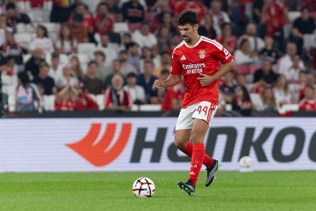 October 15, 2026, Lisbon, Lisbon, Portugal: Benfica defender from Portugal TOMAS ARAUJO (44) in action during the game for Group FL of Group Phase for UEFA Europa League between Benfica and Celtic at Estadio da Luz Soccer 2026: Benfica Vs Celtic  - ZUMAs359 20261015_zsp_s359_001 Copyright: xAlexandrexdexSousax