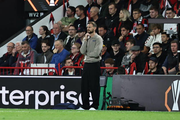SOCCER - UEFA EL, Bournemouth vs Sturm BOURNEMOUTH,ENGLAND,15.OCT.26 - SOCCER - UEFA Europa League, AFC Bournemouth vs SK Sturm Graz. Image shows head coach Fabio Ingolitsch (Sturm).  GEPAxpictures xChrisxBauer