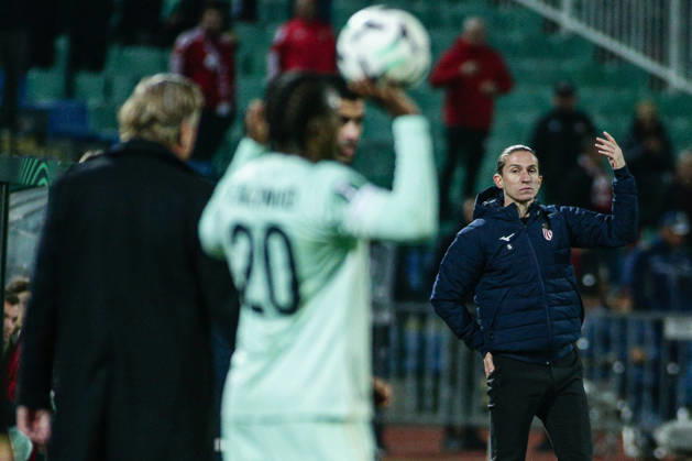 SOCCER - UEFA Conference League - CSKA vs. AS Monaco Photo by IPA ABACAPRESS.COM89728496 - Monaco head coach Filipe Luis during the UEFA Conference League match between PFC CSKA and AS Monaco at Vasil Levski National Stadium in Sofia, Bulgaria, on October 15, 2026 Sofia Bulgaria Copyright: xIPAxSport ABACAx