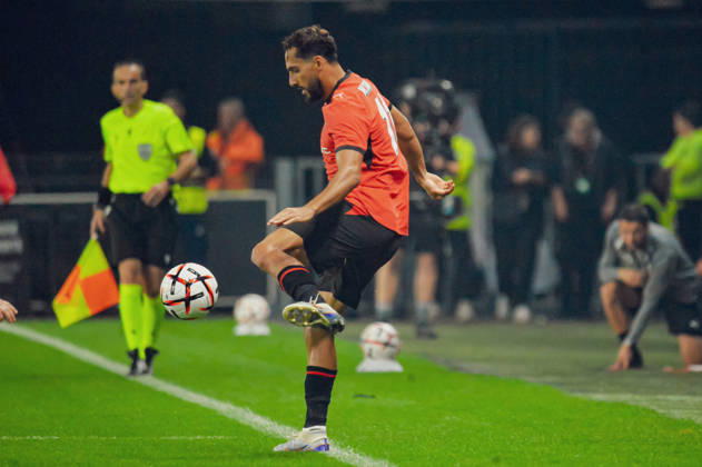 FOOTBALL : Stade Rennais vs OFI Crete - Europa League - Journée 2 - 15 10 2026 Moussa Al-Tamari (Stade Rennais) RennesFrance  Copyright: xBaptistexAutissierx