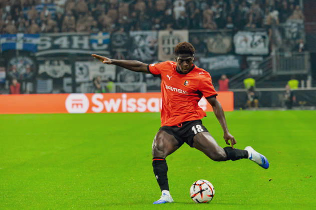 FOOTBALL : Stade Rennais vs OFI Crete - Europa League - Journée 2 - 15 10 2026 Mahamadou Nagida (Stade Rennais) RennesFrance  Copyright: xBaptistexAutissierx
