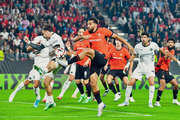 FOOTBALL : Stade Rennais vs OFI Crete - Europa League - Journée 2 - 15 10 2026 Moussa Al-Tamari (Stade Rennais) RennesFrance  Copyright: xBaptistexAutissierx
