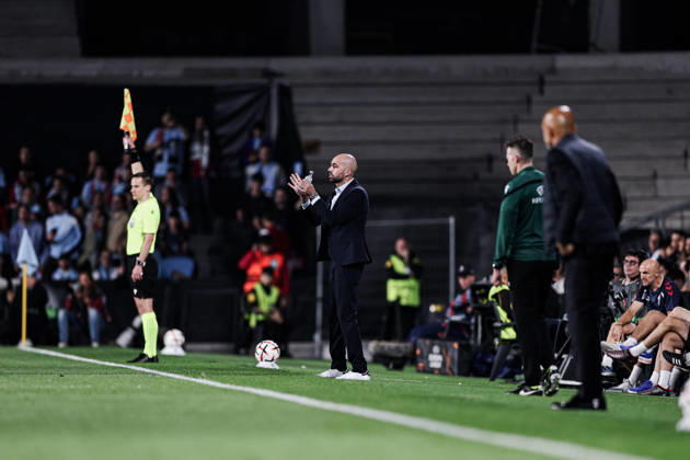 October 15, 2026, Vigo, Pontevedra, Spain: Claudio Giraldez, Head Coach of Celta de Vigo, in action during the UEFA Europa League 2026 27 League Phase MD2 match between Celta de Vigo and Juventus at Estadio de Balaidos. UEFA Europa League 2026 27 League Phase MD2 Celta De Vigo X Juventus  - ZUMAe141 20261015_zsp_e141_006 Copyright: xLuisxEirasx