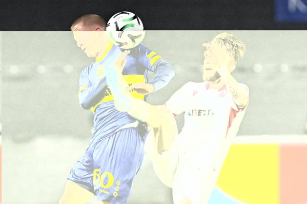 Sint-Truidense VV v Iberia Tbilisi - UEFA Conference League SINT-TRUIDEN, BELGIUM - OCTOBER 15 : Vanwesemael Robert-Jan defender of Sint-Truidense VV during the UEFA Conference League 2026 27 first qualifying round between Sint-Truidense VV and Iberia Tbilisi on October 15, 2026 in Sint-Truiden, Belgium, 15 10 2026 Sint-Truiden Belgium Copyright: xSesx