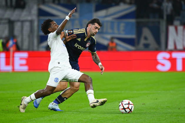 FOOTBALL : Olympique de Marseille VS Olympiakos - UEFA Europa League - 15 10 2026 Jota Silva (Olympiakos) - UEFA Europa League match between Olympique de Marseille and Olympiakos on October 15, 2026 at the CEPAC Velodrome Stadium in Marseille. MarseilleFrance  Copyright: xWilliamxCannarellax