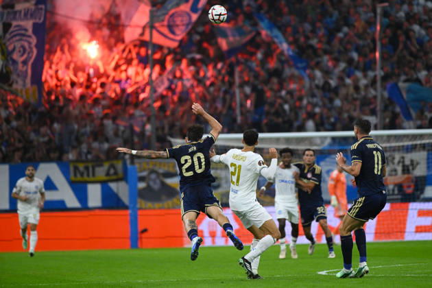 FOOTBALL : Olympique de Marseille VS Olympiakos - UEFA Europa League - 15 10 2026 UEFA Europa League match between Olympique de Marseille and Olympiakos on October 15, 2026 at the CEPAC Velodrome Stadium in Marseille. MarseilleFrance  Copyright: xWilliamxCannarellax
