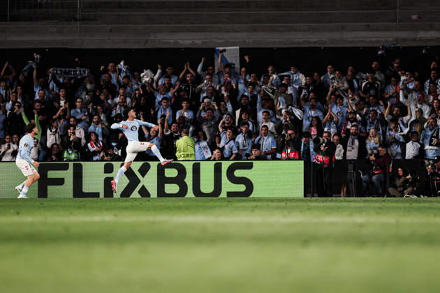 October 15, 2026, Vigo, Pontevedra, Spain: Hugo Alvarez of Celta de Vigo celebrates goal during the UEFA Europa League 2026 27 League Phase MD2 match between Celta de Vigo and Juventus at Estadio de Balaidos. Vigo Spain - ZUMAe141 20261015_zsp_e141_010 Copyright: xLuisxEirasx