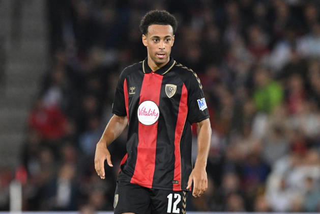 Bournemouth v Sturm Graz, Europa League Tyler Adams (12) of AFC Bournemouth during the Europa League match between Bournemouth and Sturm Graz at the Vitality Stadium, Bournemouth, UK on 15 October 2026. Bournemouth Vitality Stadium Dorset UK Editorial use only , Copyright: xGrahamxHuntx PSI-25011-0076