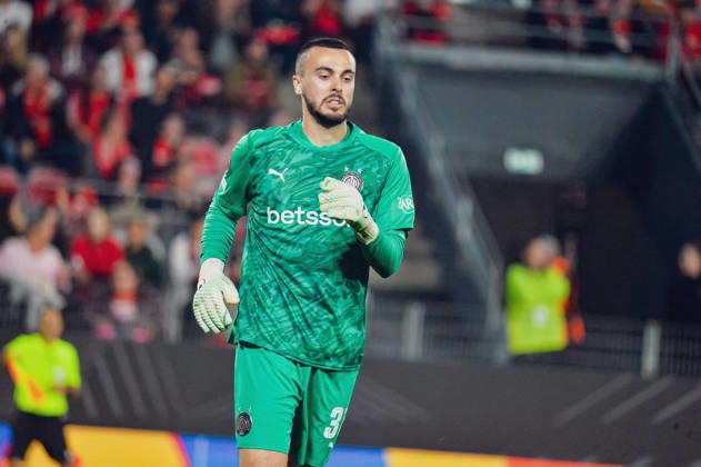 FOOTBALL : Stade Rennais vs OFI Crete - Europa League - Journée 2 - 15 10 2026 Nikolaos Christogeorgos (OFI Crete) RennesFrance  Copyright: xBaptistexAutissierx