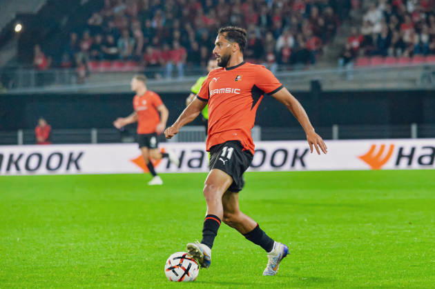 FOOTBALL : Stade Rennais vs OFI Crete - Europa League - Journée 2 - 15 10 2026 Moussa Al-Tamari (Stade Rennais) RennesFrance  Copyright: xBaptistexAutissierx