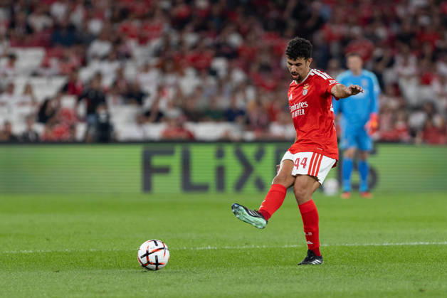 October 15, 2026, Lisbon, Lisbon, Portugal: Benfica defender from Portugal TOMAS ARAUJO (44) in action during the game for Group FL of Group Phase for UEFA Europa League between Benfica and Celtic at Estadio da Luz Soccer 2026: Benfica Vs Celtic  - ZUMAs359 20261015_zsp_s359_010 Copyright: xAlexandrexdexSousax