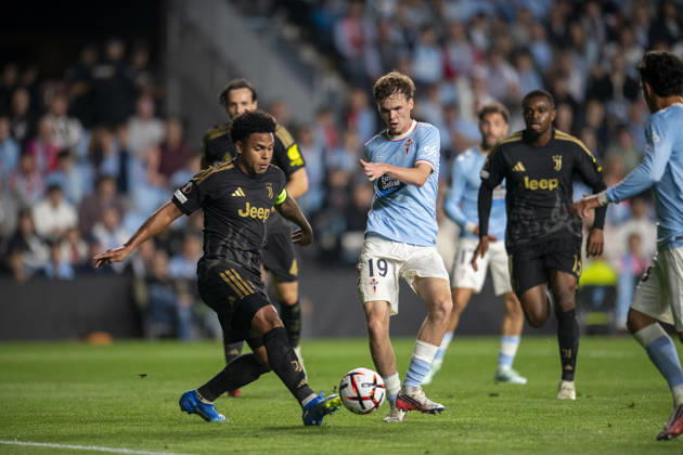 RC Celta vs Juvetus ; Uefa Europe League; matchday 2 Williot Swedberg of Celta during matchday 2 Uefa Europe League between RC Celta versus Juventus at Abanca Balaidos stadium on October 15, 2026 Vigo Abanca Balaidos Stadium Pontevedra Spain Copyright: xLuisxLorenzox