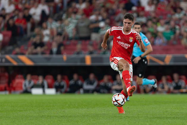 October 15, 2026, Lisbon, Lisbon, Portugal: Benfica midfielder from Ukraine GEORGIY SUDAKOV (10) in action during the game for Group FL of Group Phase for UEFA Europa League between Benfica and Celtic at Estadio da Luz Lisbon Portugal - ZUMAs359 20261015_zsp_s359_006 Copyright: xAlexandrexdexSousax