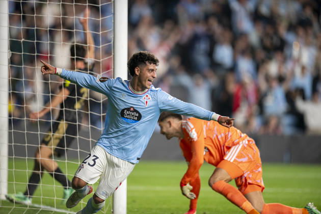 RC Celta vs Juvetus ; Uefa Europe League; matchday 2 Hugo Alvarez Antunez of Celta scores goal and celebrates during matchday 2 Uefa Europe League between RC Celta versus Juventus at Abanca Balaidos stadium on October 15, 2026 Vigo Abanca Balaidos Stadium Pontevedra Spain Copyright: xLuisxLorenzox
