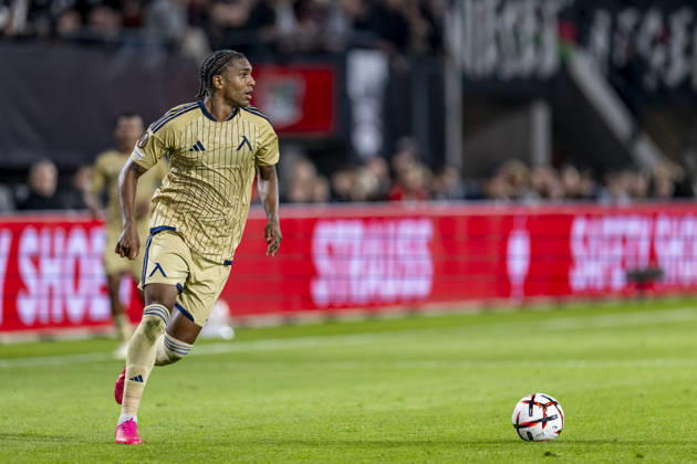 NIJMEGEN - Levski Sofia defender Christian Makoun during the UEFA Europa League match between N.E.C. and Levski Sofia at Stadion De Goffert on 15 October 2026 in Nijmegen, Nederland. (Photo by DeFodi Images) -