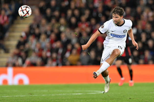Bournemouth v SK Sturm Graz UEFA Europa League Simon Seidl of Sturm Graz during the UEFA Europa League match at the Vitality Stadium, Bournemouth 15 10 2026 UK Newspapers OUT Copyright: xJeremyxLandeyx FIL-24069-0046