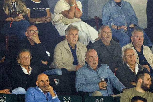 NIJMEGEN - Marcel Boekhoorn in the stands during the Europa League match between NEC and PFC Levski Sofia at De Goffert on October 15, 2026 in Nijmegen, the Netherlands. BART STOUTJESDIJK ANP xVIxANPxSportx xxANPxIVx 572558077 originalFilename: 572558077.jpg
