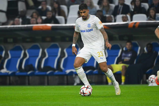FOOTBALL : Olympique de Marseille VS Olympiakos - UEFA Europa League - 15 10 2026 Emerson (OM) - UEFA Europa League match between Olympique de Marseille and Olympiakos on October 15, 2026 at the CEPAC Velodrome Stadium in Marseille. MarseilleFrance  Copyright: xWilliamxCannarellax