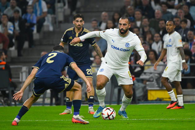 FOOTBALL : Olympique de Marseille VS Olympiakos - UEFA Europa League - 15 10 2026 Himad Abdelli (OM) - UEFA Europa League match between Olympique de Marseille and Olympiakos on October 15, 2026 at the CEPAC Velodrome Stadium in Marseille. MarseilleFrance  Copyright: xWilliamxCannarellax