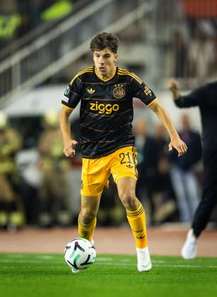SPLIT - Jofre Torrents of Ajax during the Conference League match between Hadjuk Split and Ajax at Stadion Poljud on October 15, 2026 in Split, Croatia. SONNY LENSEN ANP xVIxANPxSportx xxANPxIVx 572566958 originalFilename: 572566958.jpg