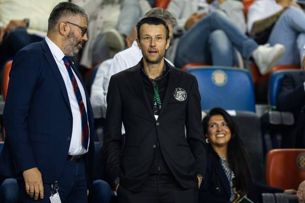 SPLIT - Ajax General Manager Menno Geelen during the Conference League match between Hadjuk Split and Ajax at Stadion Poljud on October 15, 2026 in Split, Croatia. SONNY LENSEN ANP xVIxANPxSportx xxANPxIVx 572567097 originalFilename: 572567097.jpg