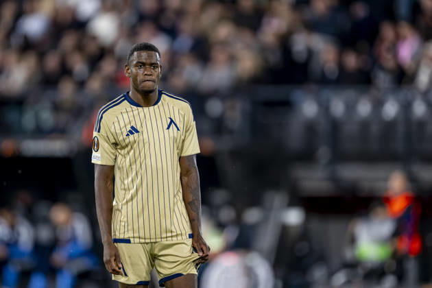 NIJMEGEN - Levski Sofia forward Juan Perea during the UEFA Europa League match between N.E.C. and Levski Sofia at Stadion De Goffert on 15 oktober 2026 in Nijmegen, Nederland. (Photo by DeFodi Images) -