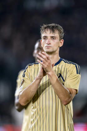 NIJMEGEN - Levski Sofia midfielder Gaöper Trdin during the UEFA Europa League match between N.E.C. and Levski Sofia at Stadion De Goffert on 15 October 2026 in Nijmegen, Nederland. (Photo by DeFodi Images) -