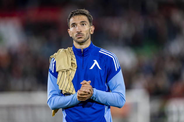 NIJMEGEN - Levski Sofia midfielder Marko Grujic during the UEFA Europa League match between N.E.C. and Levski Sofia at Stadion De Goffert on 15 October 2026 in Nijmegen, Nederland. (Photo by DeFodi Images) -