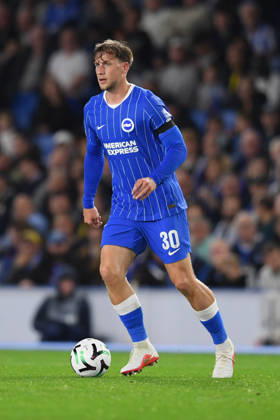 Brighton and Hove Albion v Kauno Zalgiris, UEFA Conference League Michael Svoboda Defender of Brighton and Hove Albion in action during the UEFA Conference League match between Brighton and Hove Albion and Kauno Zalgiris at the American Express Stadium, Brighton and Hove, UK on 15 October 2026. Brighton and Hove American Express Stadium East Sussex UK Editorial use only , Copyright: xJeffxMoodx PSI-25024-0027