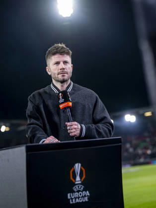 NIJMEGEN - Lasse Schone during the UEFA Europa League match between N.E.C. and Levski Sofia at Stadion De Goffert on 15 October 2026 in Nijmegen, Netherlands. (Photo by DeFodi Images) -