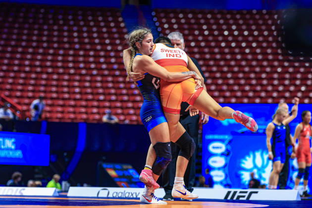 U23 World Championships 53kg WW - Cristelle Noelle Rodriguez Dobler (USA) df. Sweety Sweety (IND)