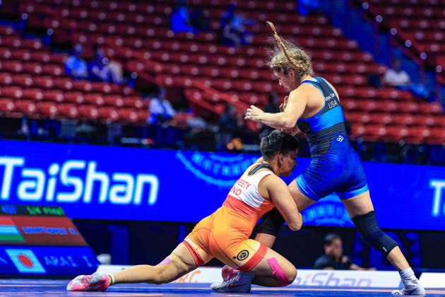 U23 World Championships 53kg WW - Cristelle Noelle Rodriguez Dobler (USA) df. Sweety Sweety (IND)