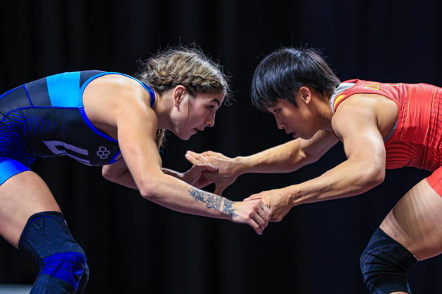 U23 World Championships 53kg WW - Cristelle Noelle Rodriguez Dobler (USA) df. Xiaotong Zeng (CHN)